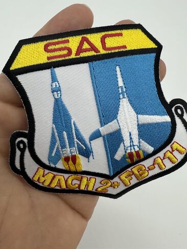 F-111 Strategic Air Command Mach 2 Patch – Sew on, 4" in Kuwait