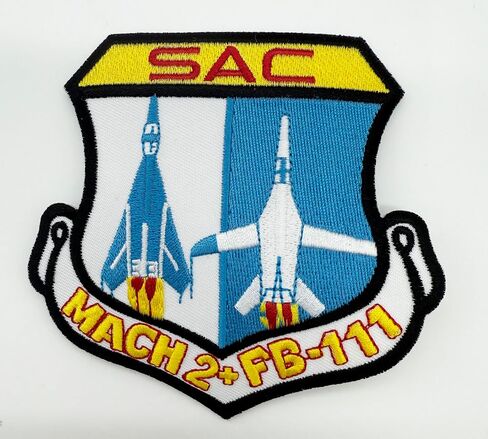 F-111 Strategic Air Command Mach 2 Patch – Sew on, 4" in Kuwait