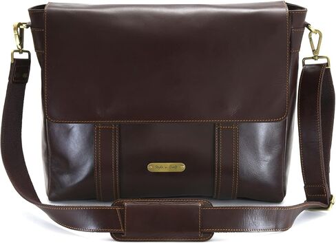 Style N Craft Soft Briefcase, Messenger Bag in Full Grain Leather in Kuwait