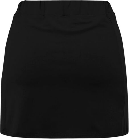 Skorts for Women High Waisted Athletic Skort Built in Shorts Casual Summer Stretch Golf Tennis Skirts with Pockets in Saudi Arabia
