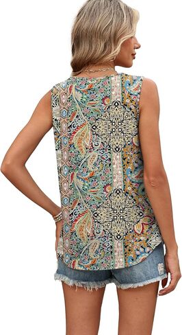 WIHOLL Tank Tops for Women Summer Outfits 2026 Crewneck Spring Casual Sleeveless Shirts Blouses Clothing in Kuwait