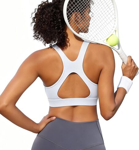 High Impact Sports Bras for Women Running Bra Workout Bra U Back Sports Bra Scoop Neck Padded in Saudi Arabia