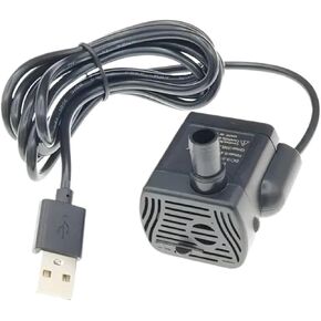 Silent USB Powered Fountain Water Pump - Submersible, 3W Dc, 200L/H Flow, Abs Shell in Kuwait