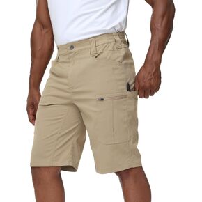 LAZYDAY Mens Cargo Shorts-Lightweight Work Tactical Hiking Outdoor Shorts 10/12 inch Breathable Water Resistant Ripstop in Saudi Arabia