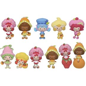 مشبك حقيبة إسفنجية ثلاثية الأبعاد من Strawberry Shortcake، السلسلة 2 - حقيبة عمياء (شكل عشوائي واحد) - سلسلة مفاتيح شخصية/ملحق حقيبة الظهر | بضائع مرخصة رسميًا in Kuwait
