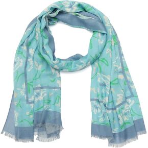 Kate Spade Women's Lively Garden Oblong Scarf, Stylish Fashion Accessory for Women in Kuwait