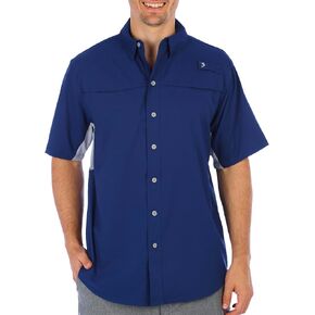 Reel Legends Mens Solid Mariner Short Sleeve Shirt in Saudi Arabia