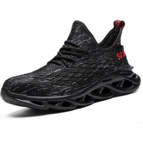 Steel Toe Shoes for Men Work Shoes Non Slip Composite Indestructible Comfortable Safety Sneakers Tennis Lightweight Breathable Construction Puncture Proof in Saudi Arabia