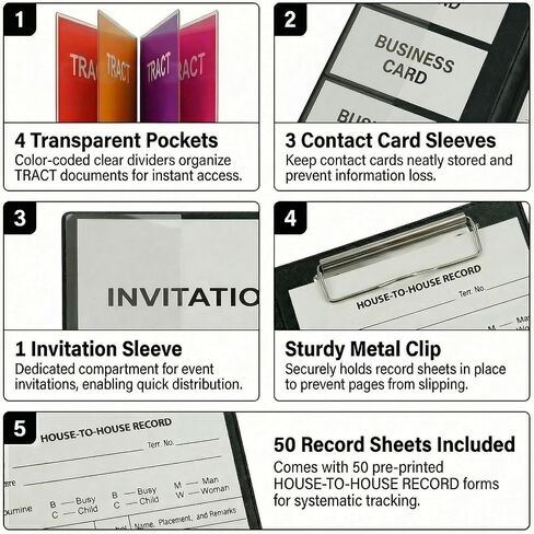 JW Tract Holder for Ministry,JW Field Service Supplies Accessories,Jehovah Witness Ministry Organizer Supplies Pioneer Gift Ideas in Saudi Arabia