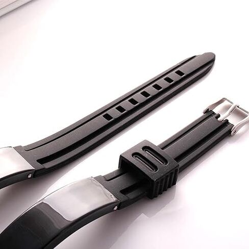 Medical Alert Bracelet for Stroke Survivor - Medical Grade Silicone with Engraved Stainless Steel ID Plate - Adjustable SOS Emergency Health ID Personalized Engraved Gift in Kuwait