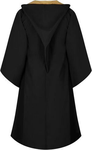 Harry Potter Personalized Hufflepuff Robe - Official Hogwarts House Costume - Embroidered Crest & Wand Pocket - XL-XXL in Saudi Arabia