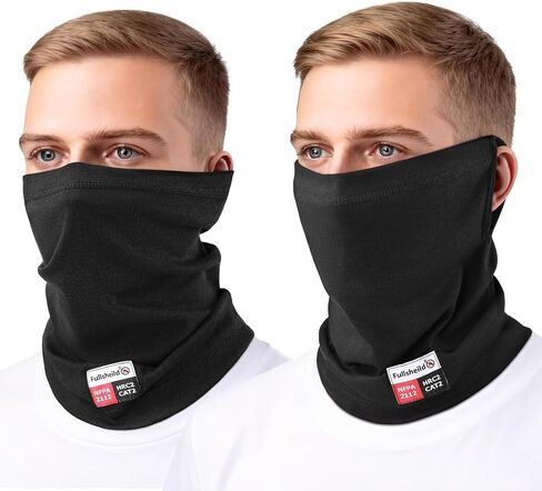 Fullsheild FR Face Mask for Men Summer FR Neck Gaiter Welding Hood Lightweight Flame Resistant Welding Neck Protector in Saudi Arabia