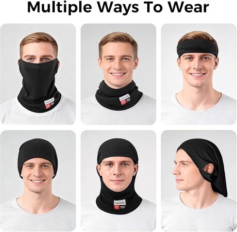 Fullsheild FR Face Mask for Men Summer FR Neck Gaiter Welding Hood Lightweight Flame Resistant Welding Neck Protector in Saudi Arabia
