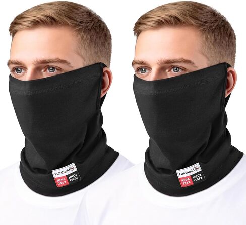 Fullsheild FR Face Mask for Men Summer FR Neck Gaiter Welding Hood Lightweight Flame Resistant Welding Neck Protector in Saudi Arabia