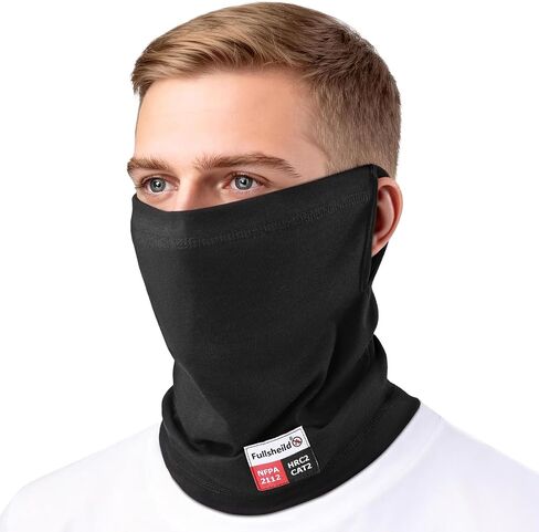 Fullsheild FR Face Mask for Men Summer FR Neck Gaiter Welding Hood Lightweight Flame Resistant Welding Neck Protector in Saudi Arabia