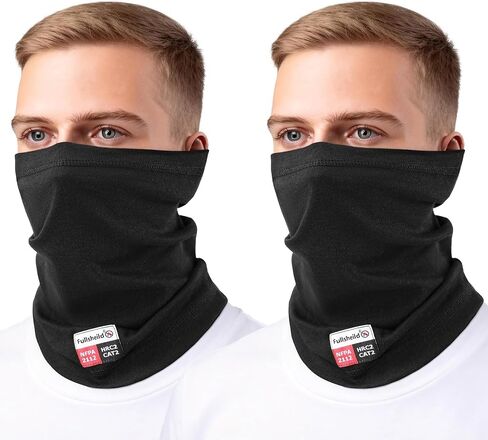 Fullsheild FR Face Mask for Men Summer FR Neck Gaiter Welding Hood Lightweight Flame Resistant Welding Neck Protector in Saudi Arabia