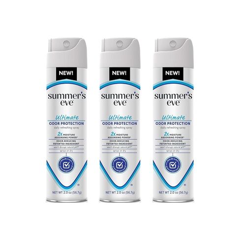 Summer’s Eve Ultimate Odor Protection Feminine Cleansing Wipes, Daily Intimate Cloths, with Boric Acid Complex, pH Balanced, Removes Odor, 32 Count (Pack of 6) in Kuwait