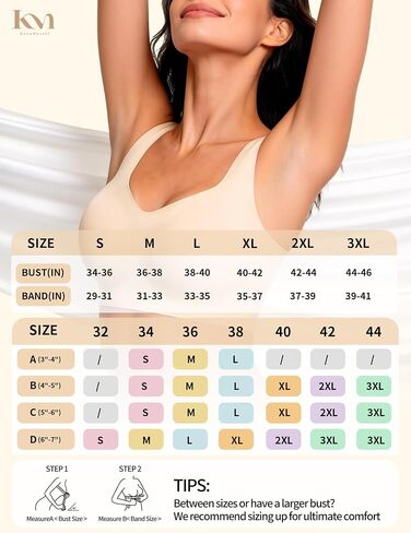 Women's Seamless Wireless Bra No Underwire Pullover Full Coverage T-Shirt Bralette Wide Straps Comfy Sleep Bra in Saudi Arabia