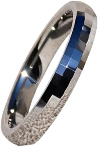 Tungsten Gold Rings for Women and Men, High-End Tungsten Rings, Eternity Wedding Band Promise Engagement Ring, Non Tarnish Wedding Ring for Couple, Diamond Hardness in Saudi Arabia