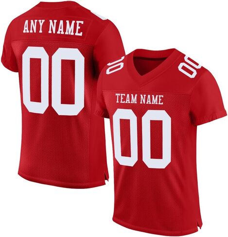 Custom Football Jersey for Men Women Youth Kids, Athletic Sports Shirt Personalized Printed Name Number and Logo in Kuwait