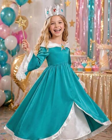Halloween Costume For Girls Toddler Galaxy Princess Dress Up With Accessories Birthday Party Outfits in Saudi Arabia