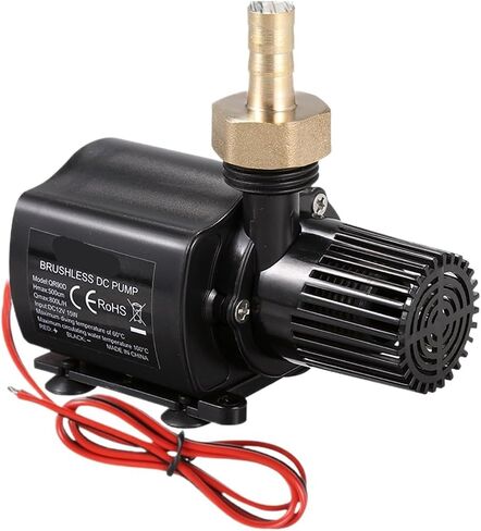 Brushless Water Pump Ultra-quiet DC12V Micro Brushless Waterproof Submersible Pump for Fountain 800L/H 15W Lift 16.4ft(Type 3) in Saudi Arabia