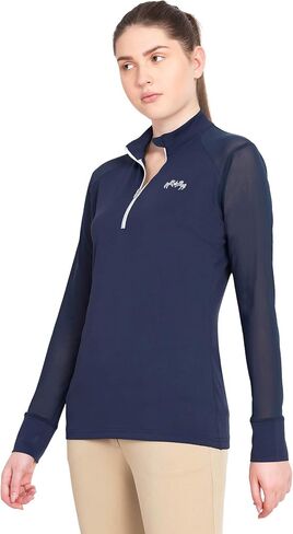 قميص رياضي بأكمام طويلة من Equine Couture Erna EquiCool | قميص رياضي لركوب الخيل والفروسية للسيدات in Kuwait