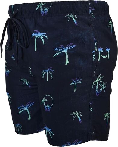 Burnside Men's Bathing Suit Stretch 5" Inseam Quick Dry Polyester with UPF Protection in Kuwait