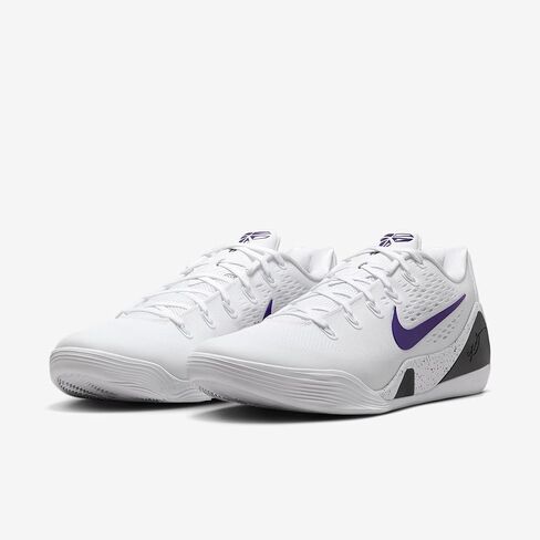 Protro Kobe 9 Low in White & Court Purple in Kuwait