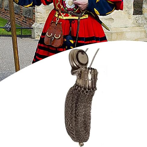 Metal Mesh Coin Purse Vintage Style (3.46x1.97 inch) Alloy Twist Lid Key Pouch for Shopping & Commuting in Saudi Arabia