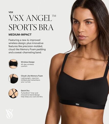 حمالة الصدر الرياضية VSX Angel من فيكتوريا سيكريت (XS-XL) in Kuwait