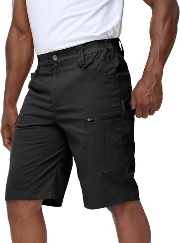 LAZYDAY Mens Cargo Shorts-Lightweight Work Tactical Hiking Outdoor Shorts 10/12 inch Breathable Water Resistant Ripstop in Saudi Arabia