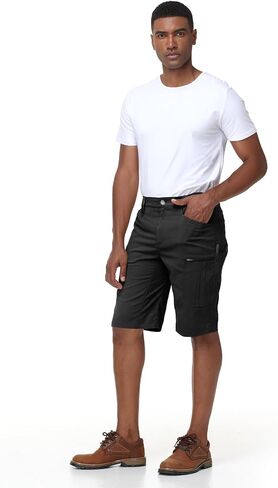 LAZYDAY Mens Cargo Shorts-Lightweight Work Tactical Hiking Outdoor Shorts 10/12 inch Breathable Water Resistant Ripstop in Saudi Arabia