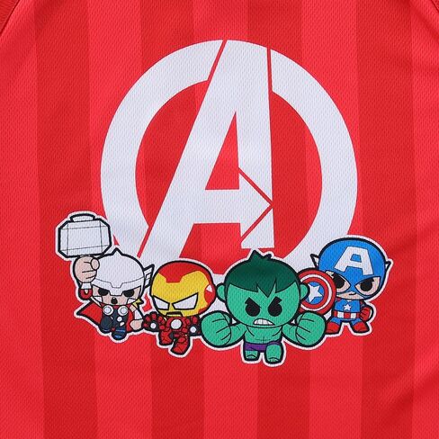 طقم قميص وشورت لكرة القدم للأولاد من Marvel Avengers للأطفال الصغار والكبار in Kuwait