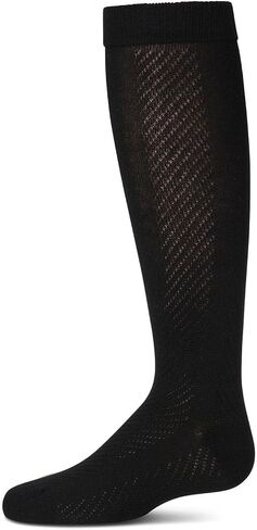 MeMoi Girls' Pointelle Cotton Blend Knee High Sock in Kuwait