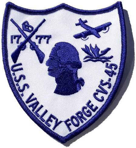 رقعة USS Valley Forge CVS-45 - دعامة بلاستيكية/خياطة in Kuwait