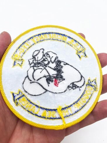 USS McInerney FFG-8 (Doggin The Sea Lanes) Patch – Sew On, 4 iin in Kuwait