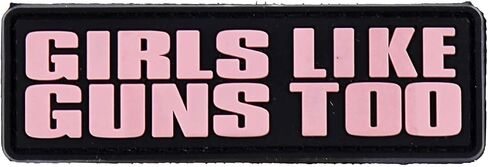 DDT Flag - Girls Like Guns Too Moral Patch in Saudi Arabia