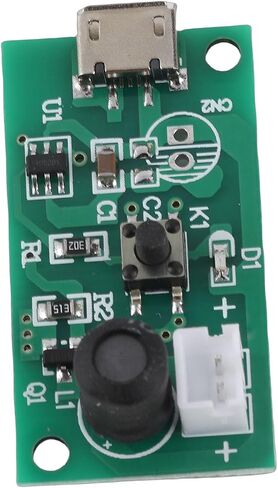 Electric Atomizer, Atomization Plate Module Integrated Circuit Board Driver, Ultrasonic Fogger Mist Maker with Timing Switch for 5V USB Humidifier in Kuwait