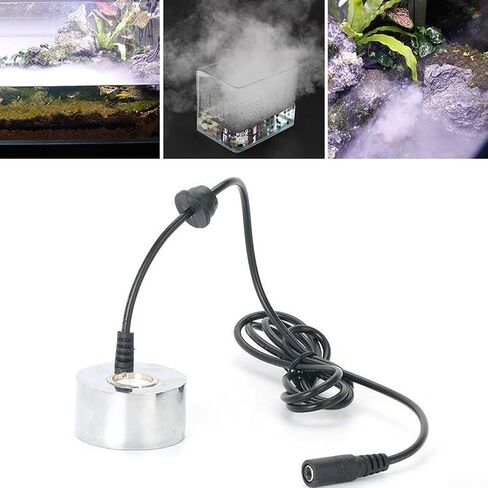 24V Mist Maker Fogger For Indoor Fountains Ponds, 350Ml/H Air Humidifier Atomizer With Water Level Sensor, 45Mm Head in Kuwait