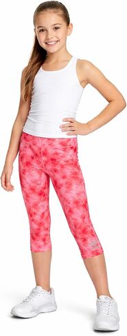 Umbro Girls' Youth (4-14) Reversible Performance Capri Leggings, Color Options in Kuwait