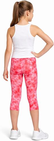 Umbro Girls' Youth (4-14) Reversible Performance Capri Leggings, Color Options in Kuwait