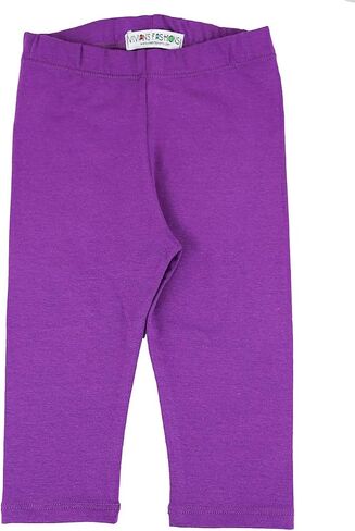 Vivian's Fashions Capri Leggings - 3/4 Length Toddler Girls Cotton Pants in Saudi Arabia