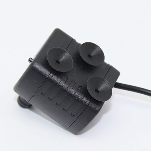 USB Powered Fountain Pump Kit for Small Water Features, Birdbaths, Fish Tanks, Ponds, Quiet Submersible Motor, Compact Portable Design, Black in Kuwait