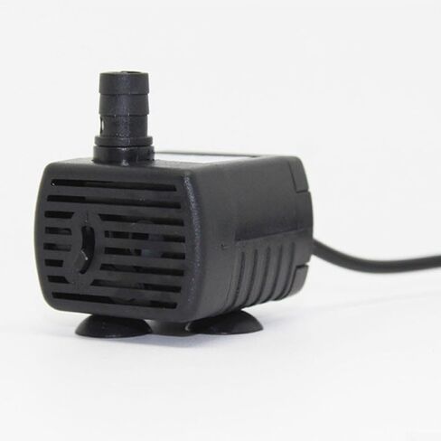 USB Powered Fountain Pump Kit for Small Water Features, Birdbaths, Fish Tanks, Ponds, Quiet Submersible Motor, Compact Portable Design, Black in Kuwait
