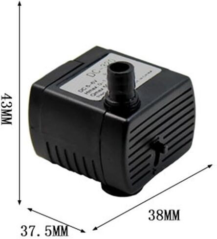 USB Powered Submersible Fountain Pump Kit Compact Quiet Efficient Water Circulation for Small Ponds Birdbaths Fish Tanks Indoor Outdoor Water Features in Saudi Arabia