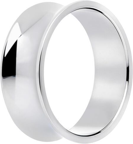 Body Candy Double Flare Tunnel Plug Set - 316L Stainless Steel Thick Hand Polished Ear Gauges for Women Men in Kuwait
