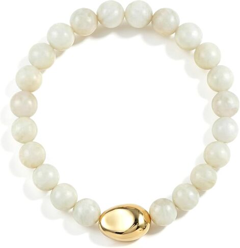 Chunky Beaded Necklace for Women Acrylic Resin Big Round White Brown Beaded Necklace Boho Statement Bead Necklaces for Women Trendy Festive Art Daily Outfits in Saudi Arabia