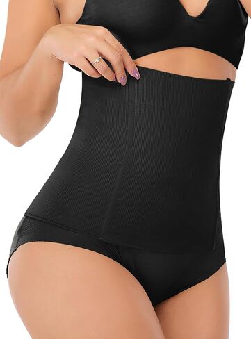 Womens Waist Trainer Corset Shapewear Tummy Control Waist Cincher Slim Body Shaper Postpartum Recovery Belt in Saudi Arabia
