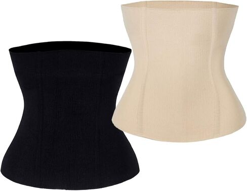 Womens Waist Trainer Corset Shapewear Tummy Control Waist Cincher Slim Body Shaper Postpartum Recovery Belt in Kuwait
